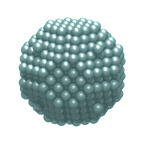 Плотный куб. FCC решетка. Плотнейшие кубические упаковки. Waterman's Polyhedral.
